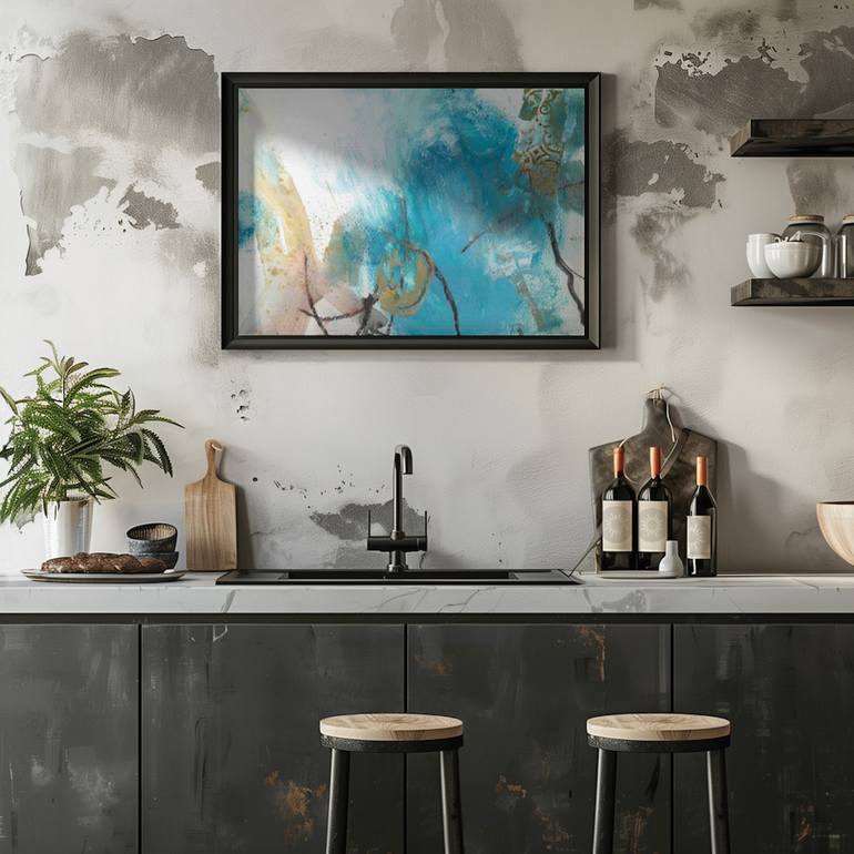 Original Contemporary Abstract Painting by Deb Chaney