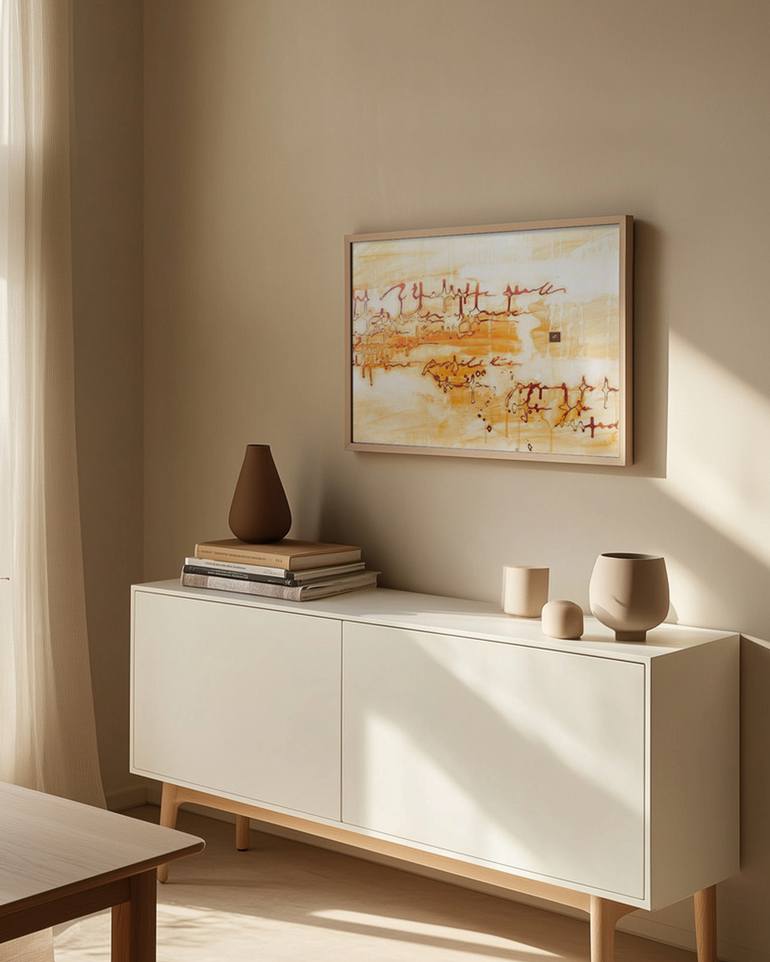 Original Abstract Expressionism Abstract Painting by Deb Chaney