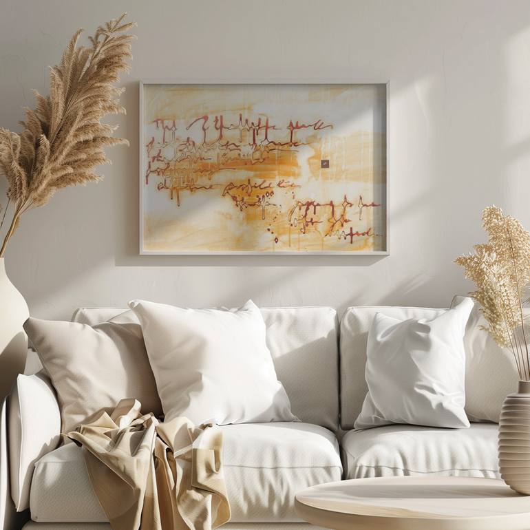 Original Abstract Expressionism Abstract Painting by Deb Chaney