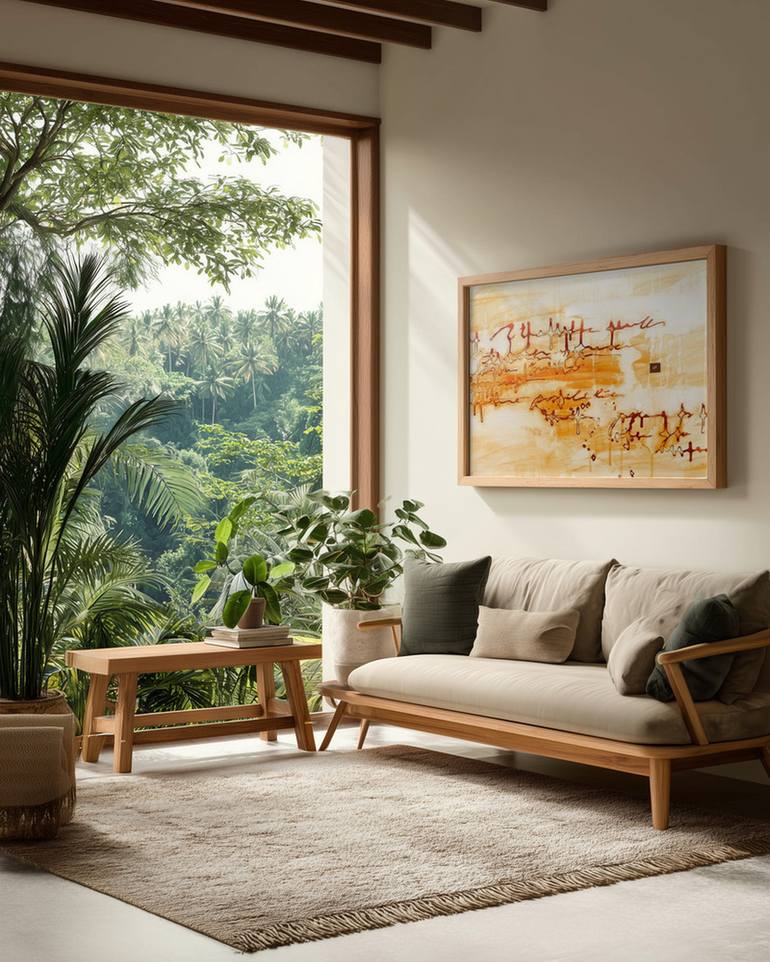 Original Abstract Expressionism Abstract Painting by Deb Chaney