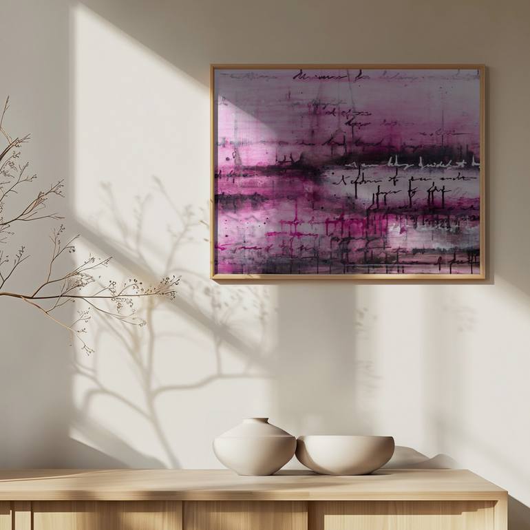 Original Abstract Expressionism Abstract Painting by Deb Chaney