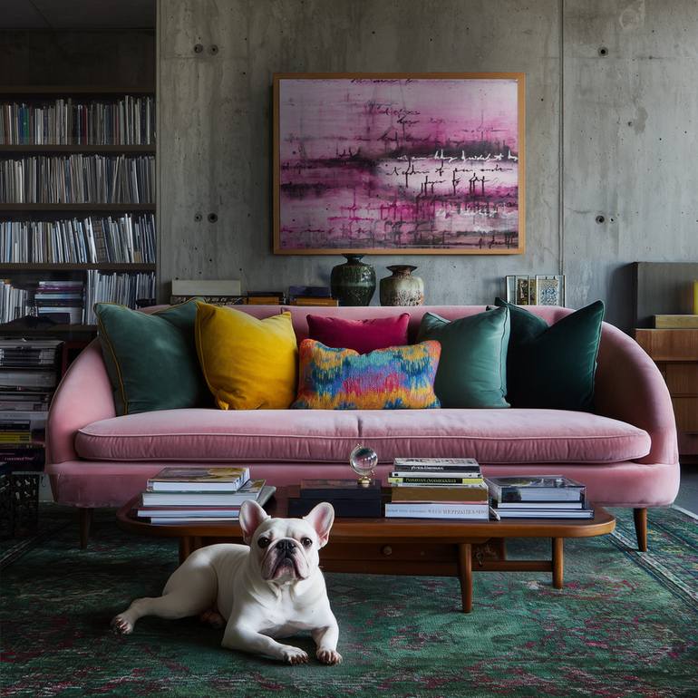 Original Abstract Expressionism Abstract Painting by Deb Chaney