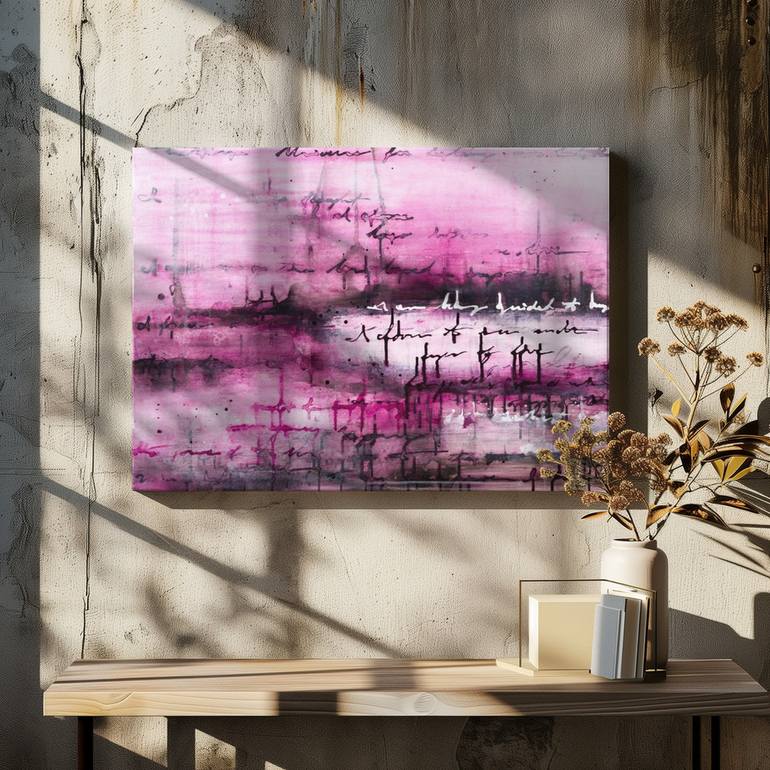 Original Abstract Expressionism Abstract Painting by Deb Chaney