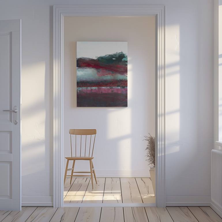 Original landscape Abstract Painting by Deb Chaney