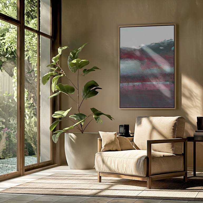 Original landscape Abstract Painting by Deb Chaney