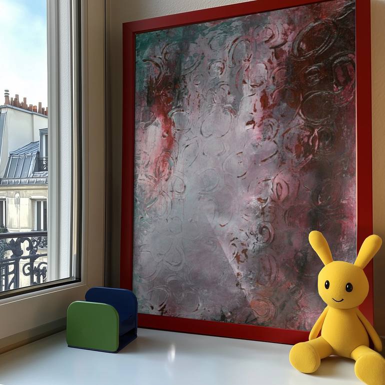 Original Abstract Expressionism Abstract Painting by Deb Chaney