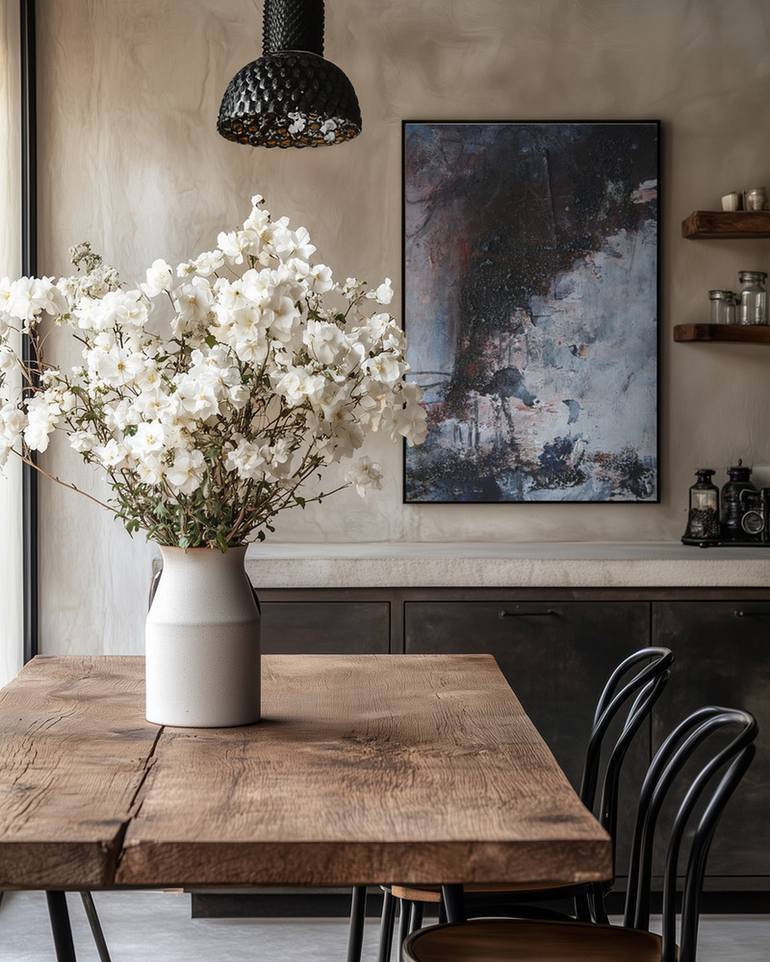 Original Abstract Expressionism Abstract Painting by Deb Chaney