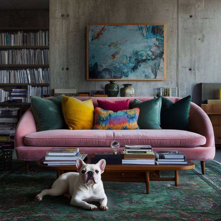 Original Abstract Expressionism Abstract Painting by Deb Chaney