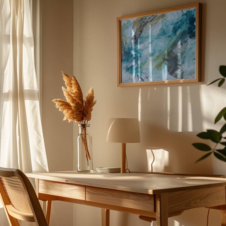 Original Abstract Expressionism Abstract Painting by Deb Chaney