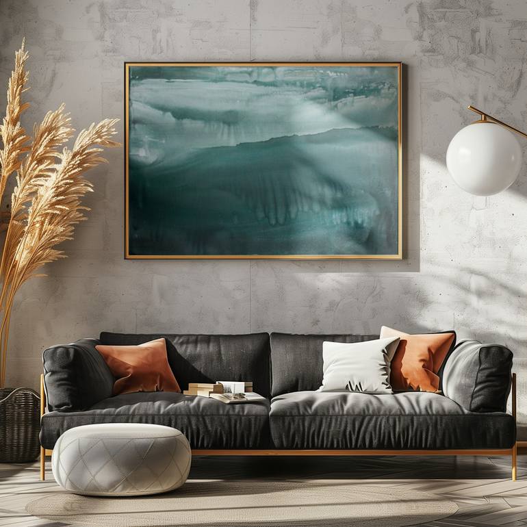 Original Abstract Expressionism Abstract Painting by Deb Chaney