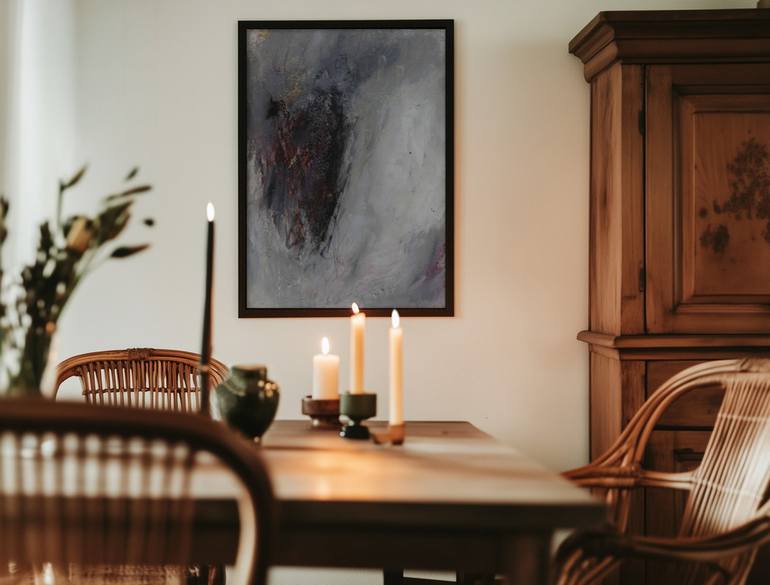 Original Abstract Expressionism Abstract Painting by Deb Chaney