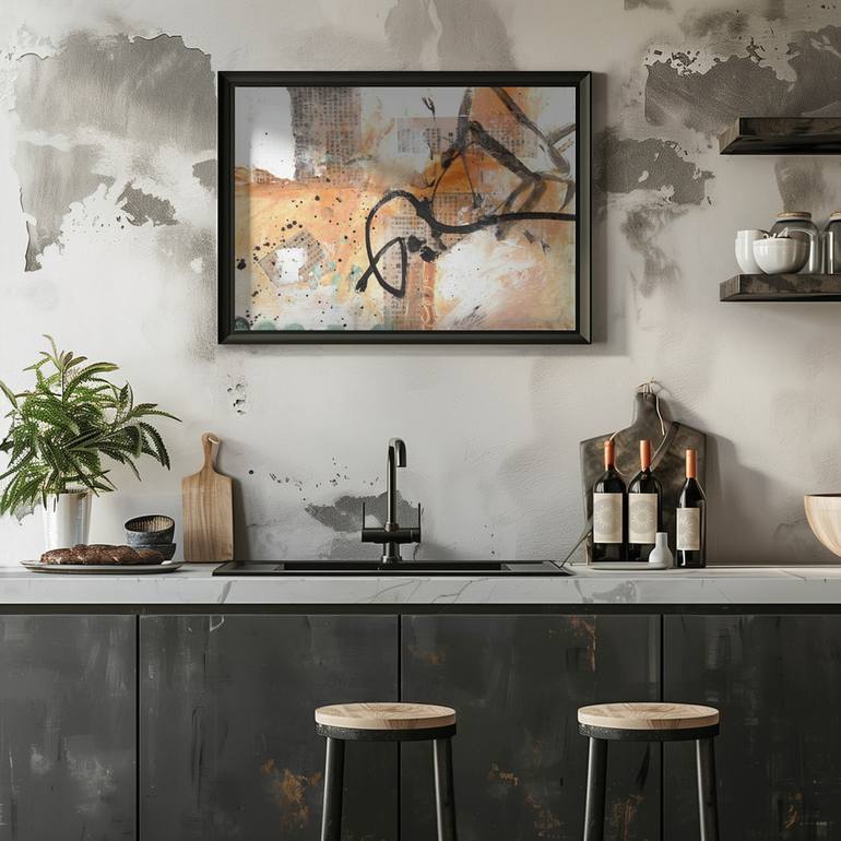 Original Contemporary Abstract Painting by Deb Chaney