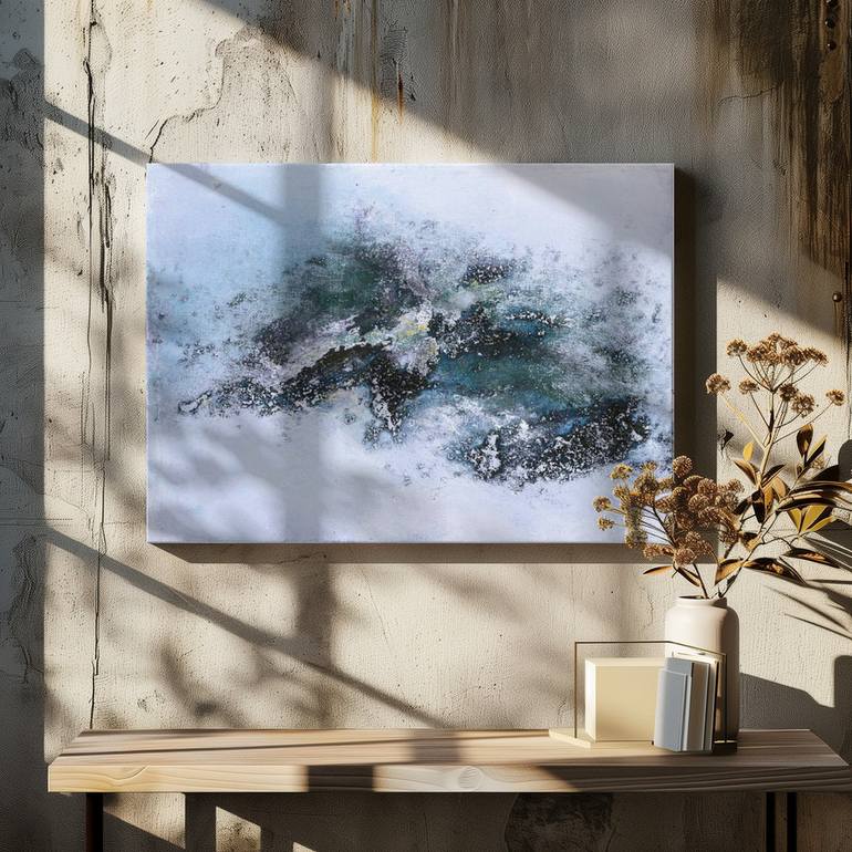 Original Abstract Expressionism Abstract Painting by Deb Chaney