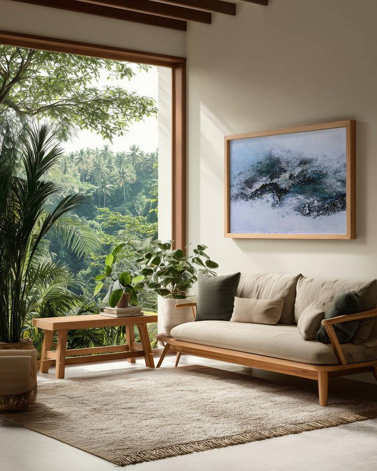 Original Abstract Expressionism Abstract Painting by Deb Chaney