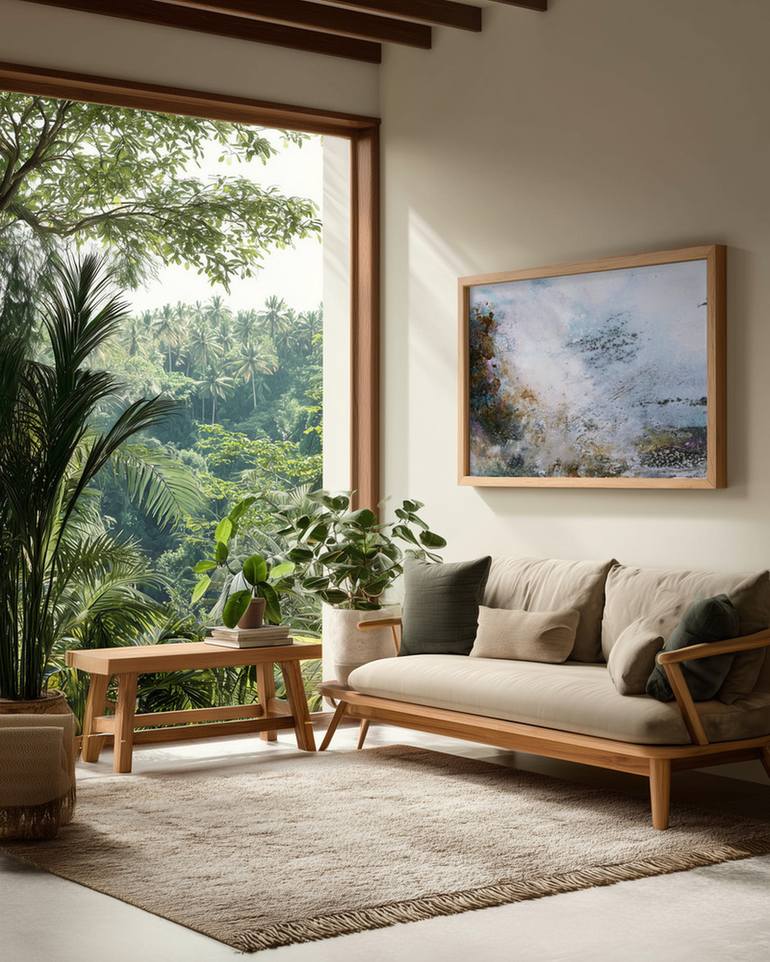 Original Abstract Expressionism Abstract Painting by Deb Chaney