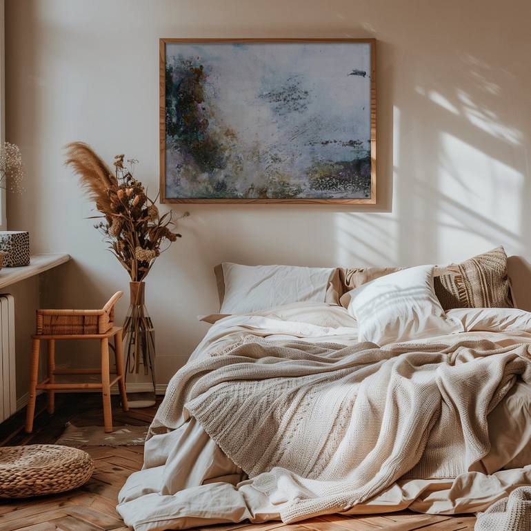 Original Abstract Expressionism Abstract Painting by Deb Chaney