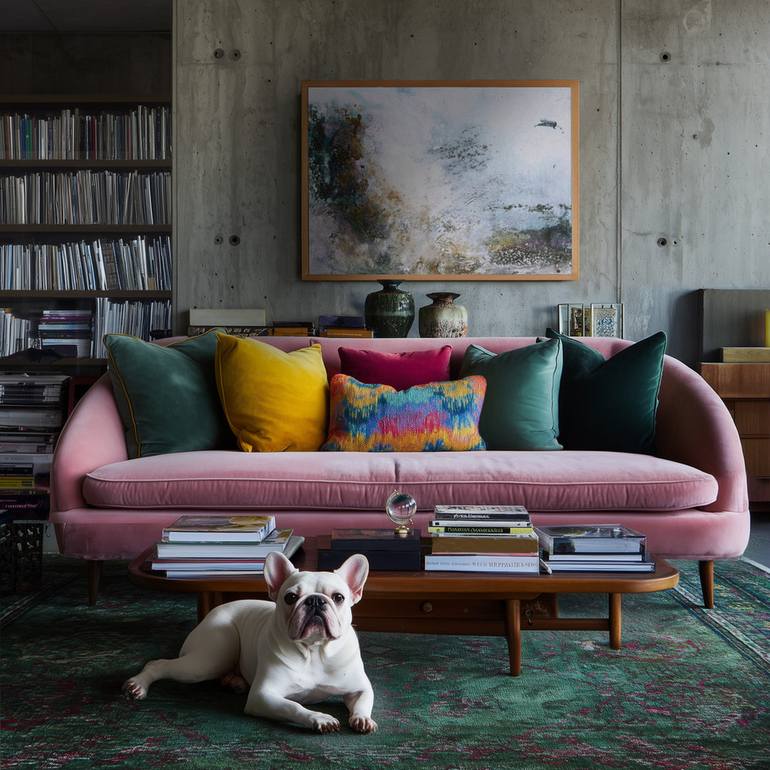 Original Abstract Expressionism Abstract Painting by Deb Chaney