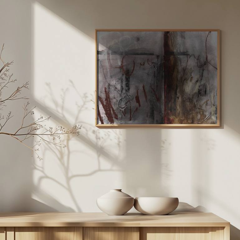 Original landscape Abstract Painting by Deb Chaney