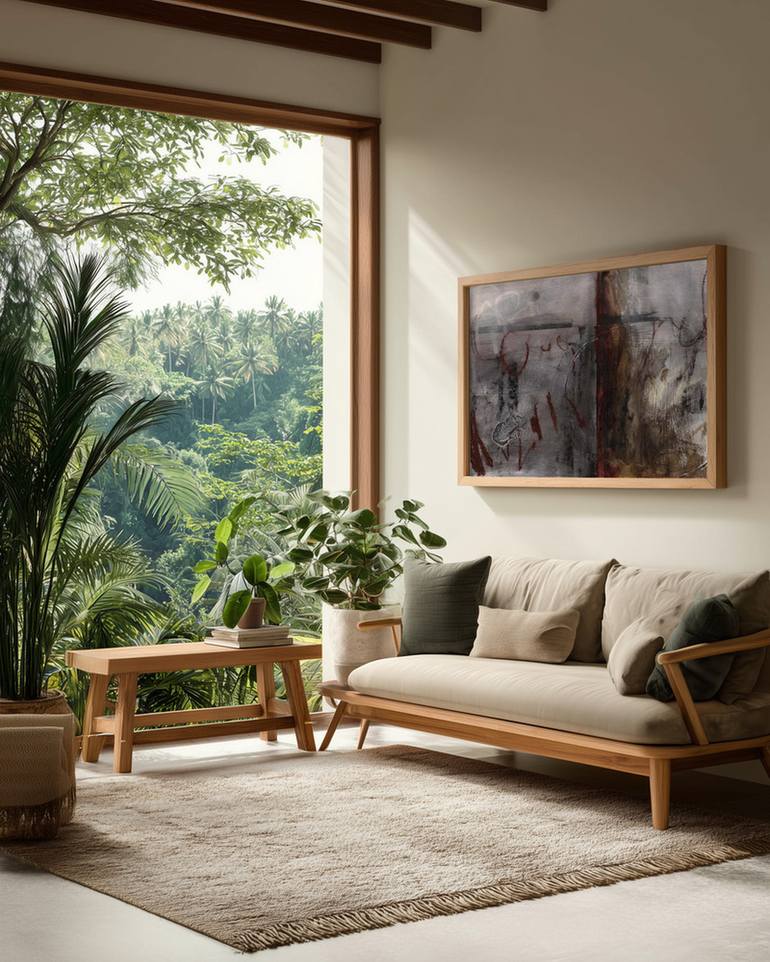 Original landscape Abstract Painting by Deb Chaney