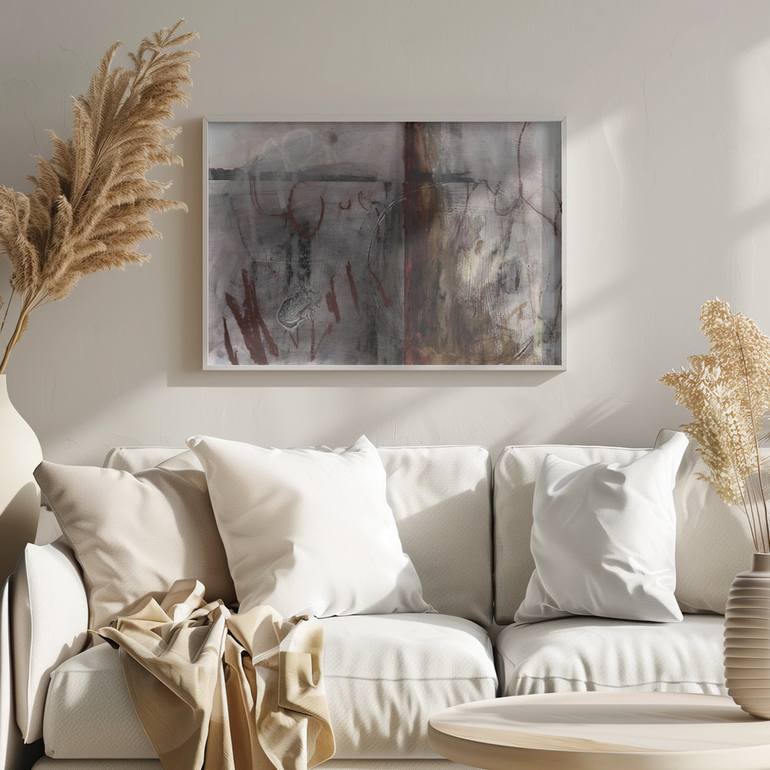 Original landscape Abstract Painting by Deb Chaney