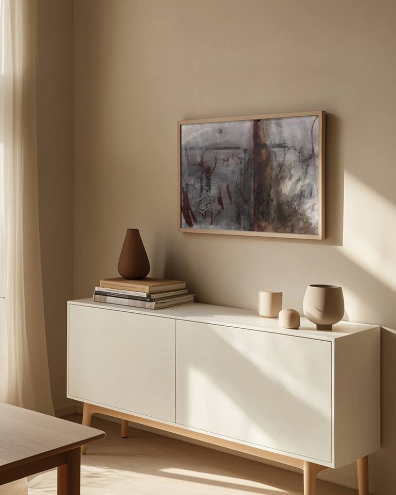 Original landscape Abstract Painting by Deb Chaney