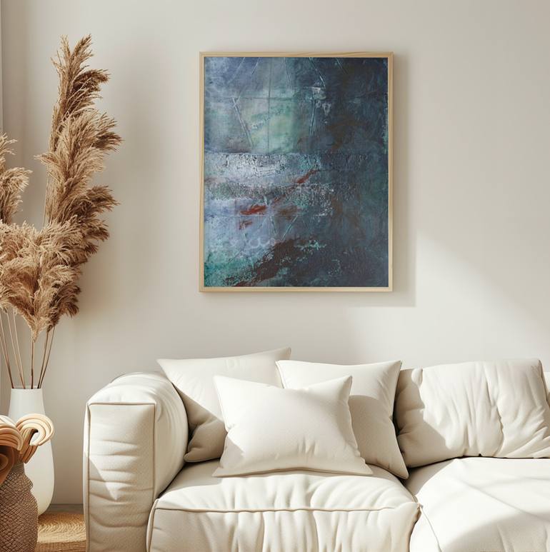 Original Abstract Expressionism Abstract Painting by Deb Chaney