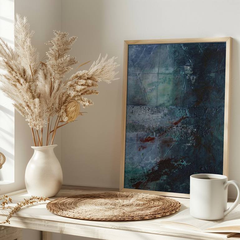 Original Abstract Expressionism Abstract Painting by Deb Chaney