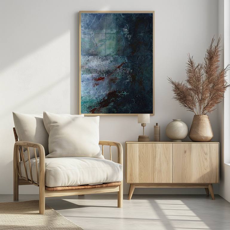 Original Abstract Expressionism Abstract Painting by Deb Chaney