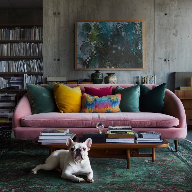 Original Abstract Expressionism Abstract Painting by Deb Chaney