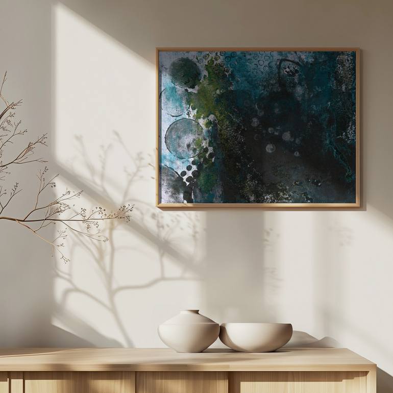 Original Abstract Expressionism Abstract Painting by Deb Chaney