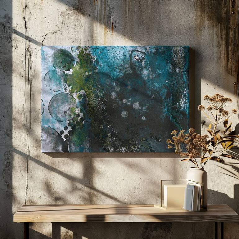 Original Abstract Expressionism Abstract Painting by Deb Chaney