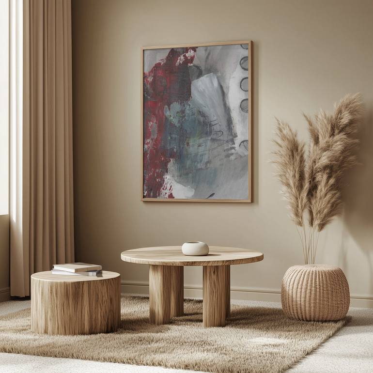 Original Abstract Expressionism Abstract Painting by Deb Chaney