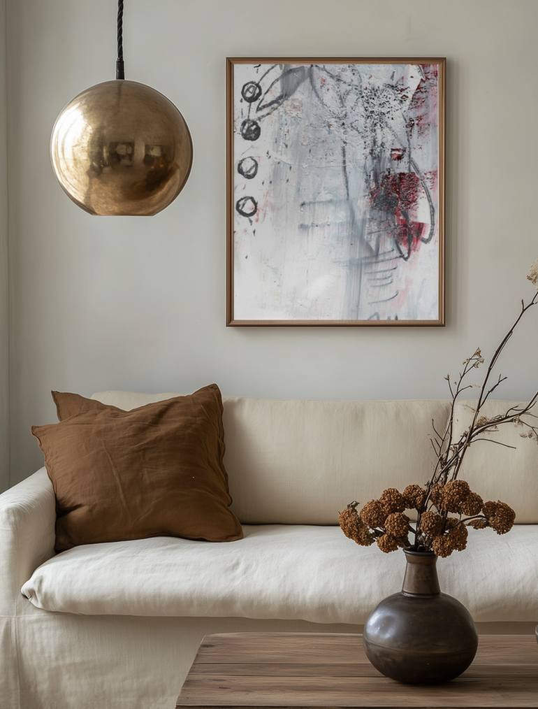 Original Abstract Expressionism Abstract Painting by Deb Chaney