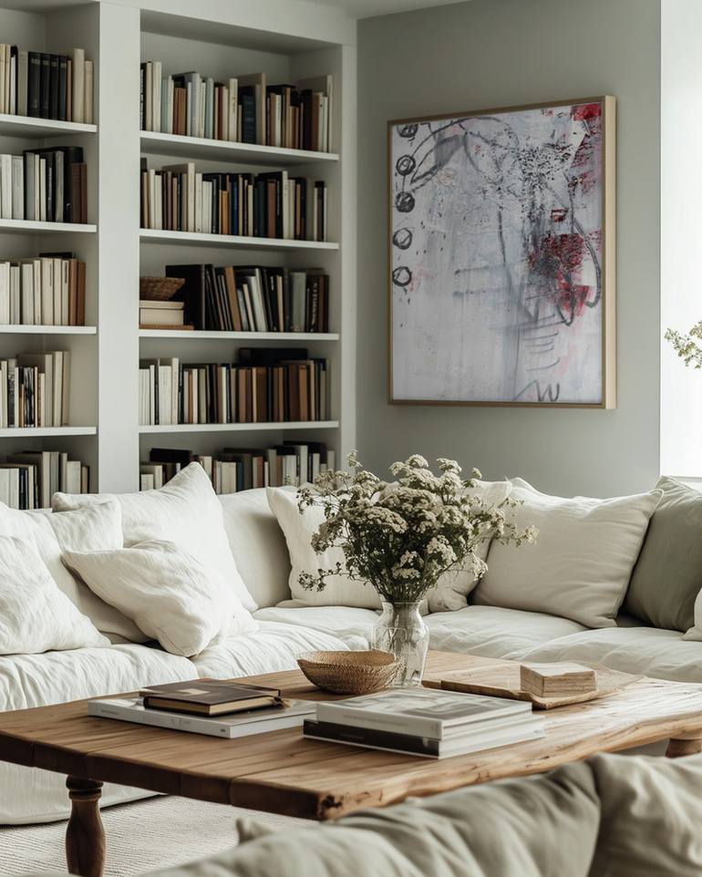 Original Abstract Expressionism Abstract Painting by Deb Chaney