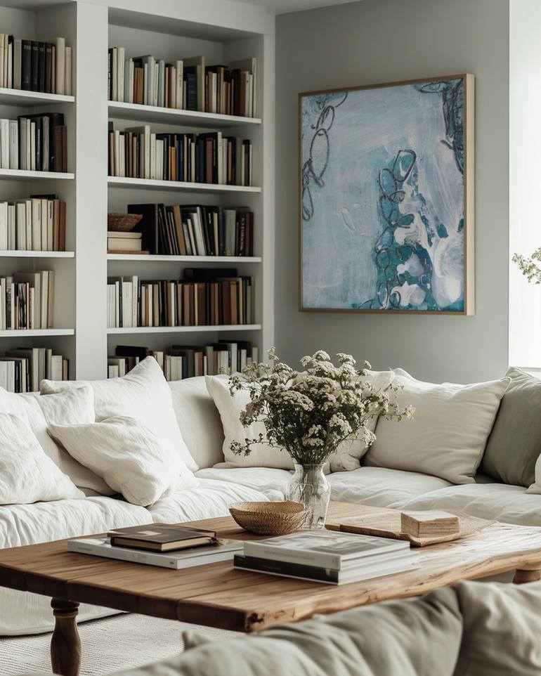 Original Abstract Expressionism Abstract Painting by Deb Chaney