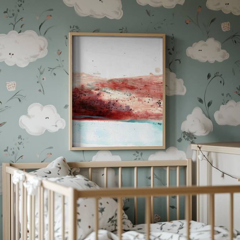 Original Abstract Expressionism Abstract Painting by Deb Chaney