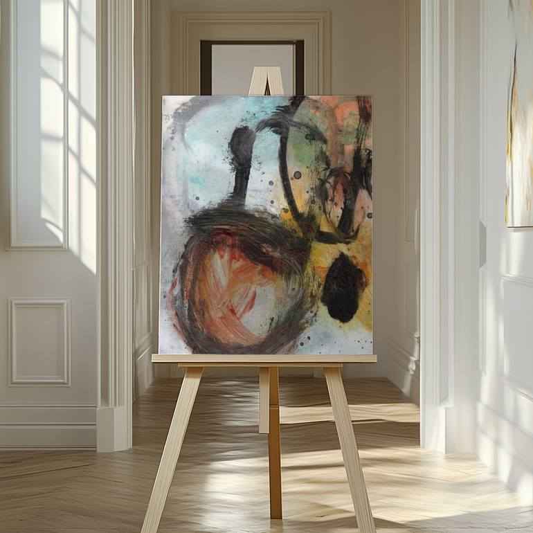 Original Abstract Expressionism Abstract Painting by Deb Chaney