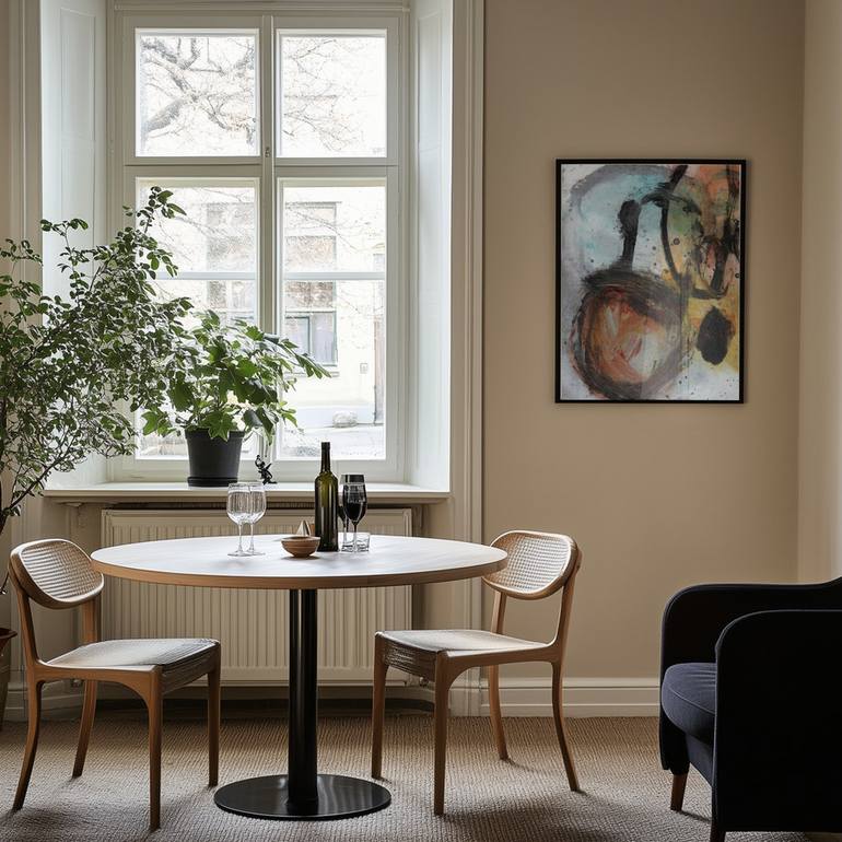 Original Abstract Expressionism Abstract Painting by Deb Chaney