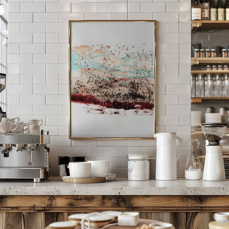 Original Abstract Expressionism Abstract Painting by Deb Chaney