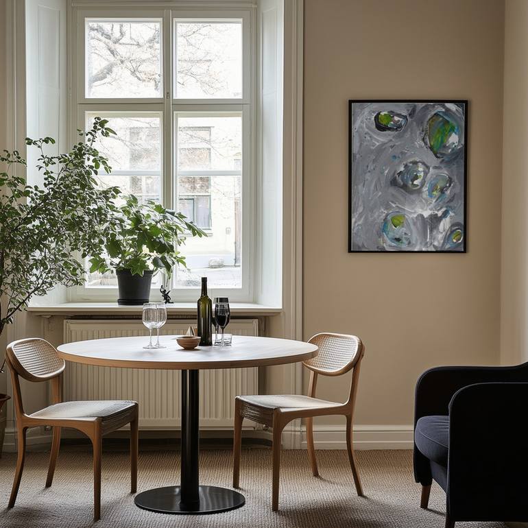 Original Abstract Expressionism Abstract Painting by Deb Chaney