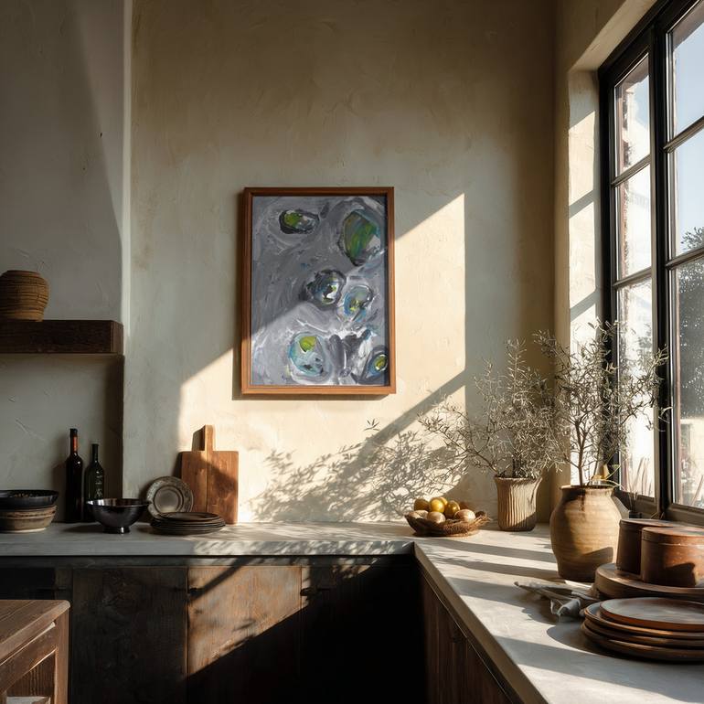 Original Abstract Expressionism Abstract Painting by Deb Chaney