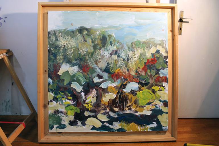 Original Impressionism Landscape Painting by Miljenko Šimić
