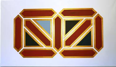 Print of Geometric Paintings by Miljenko Šimić