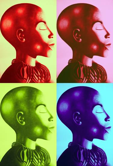 African Elegance Pop Art thumb