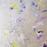 Soft Lilac Whispers abstract painting by Dominika Golab Pigeon