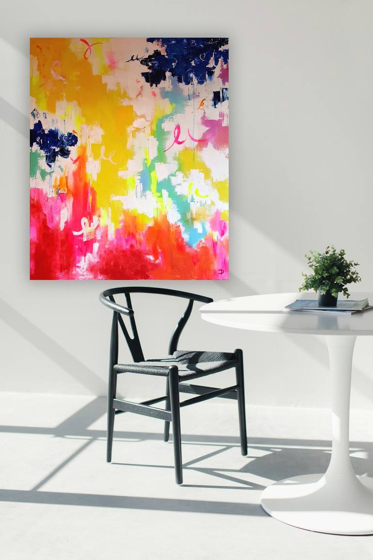 Original Modern Abstract Painting by Dominika Gołąb