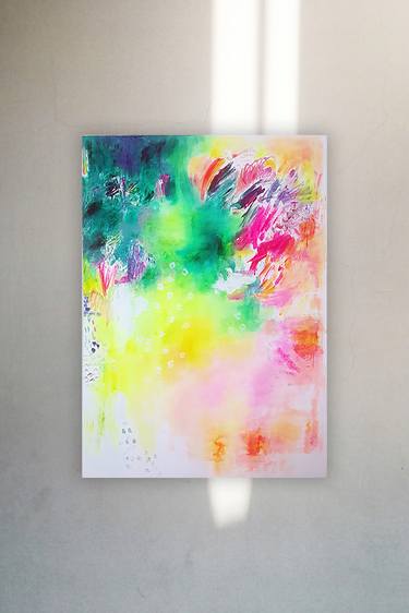 Original Expressionism Abstract Paintings by Dominika Gołąb