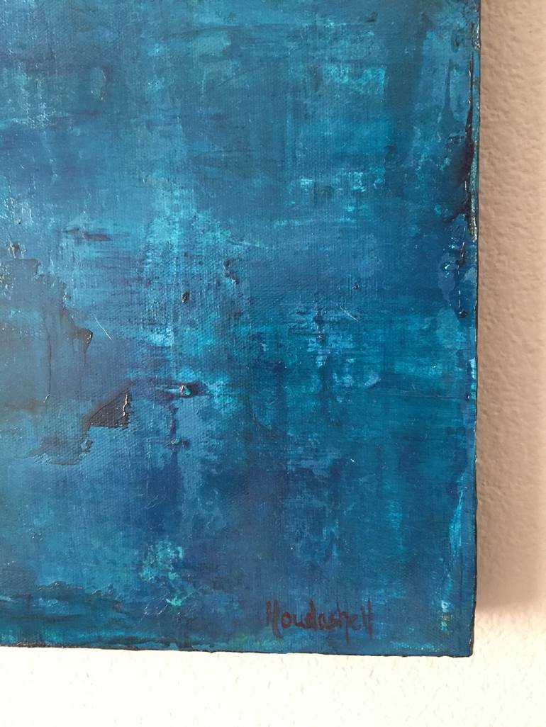 Original Abstract Expressionism Abstract Painting by William Houdashell