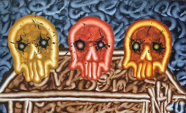 Three skulls. (UK collector) thumb