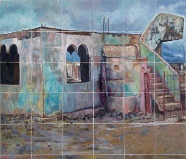 Print of Expressionism Architecture Paintings by edwin jumalon